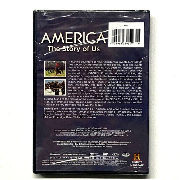 America: The Story of Us (DVD, 2010) Sealed - Picture 2 of 2
